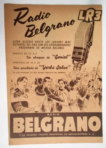 Dino_Bloise's tweet photo. FRECUENCIA AL DÍA – Argentina:  
📻 #UnDíaComoHoy 9 de julio de 1924: Salió al aire Radio Belgrano #FrecuenciaAlDía #RadioBelgrano #Argentina #HistoriaRadial #italradio https://t.co/RcsPr5p3nz