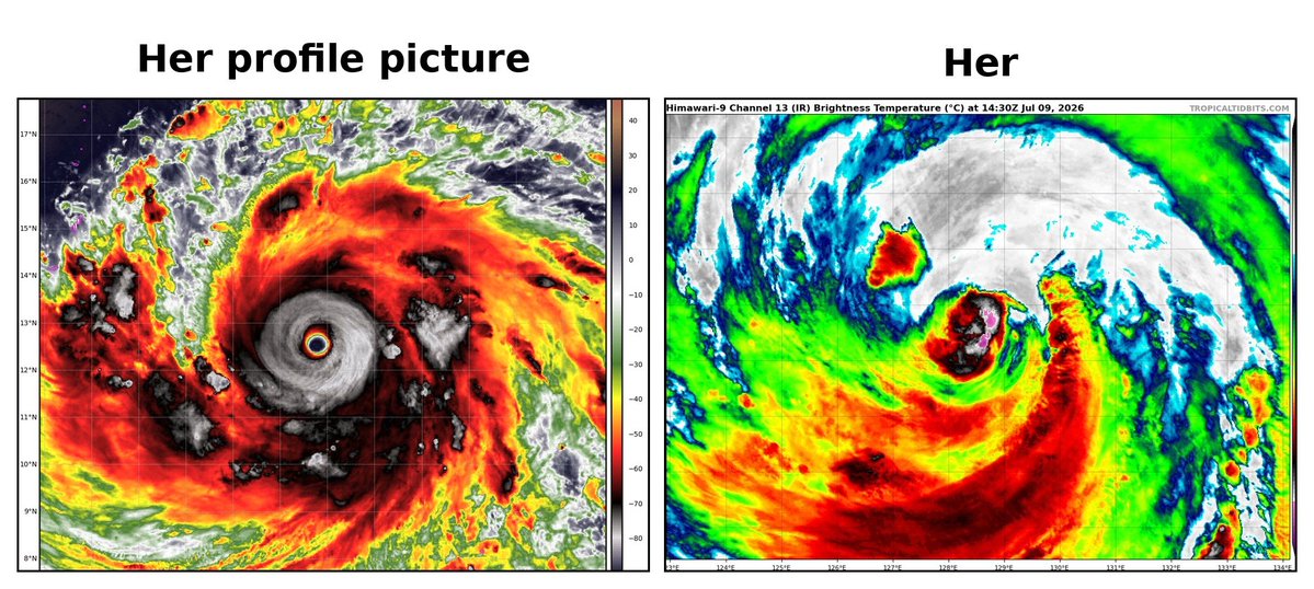 EyewallAddict's tweet photo. I feel like I got catfished... 😑

#typhoon #bavi #Inday #fugly https://t.co/0TkJcfVYP3