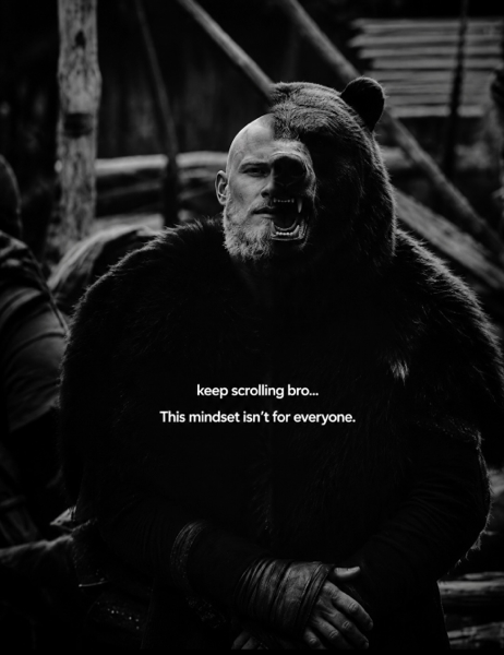 MustafaG39's tweet photo. Keep scrolling, brother... This mindset isn't for everyone.
Most people give up when it gets tiring, but for the few, it becomes an obsession. There is no quitting—only walking the path. 🦍⛓️

#mindset#disiplin https://t.co/CDDauSB5NU