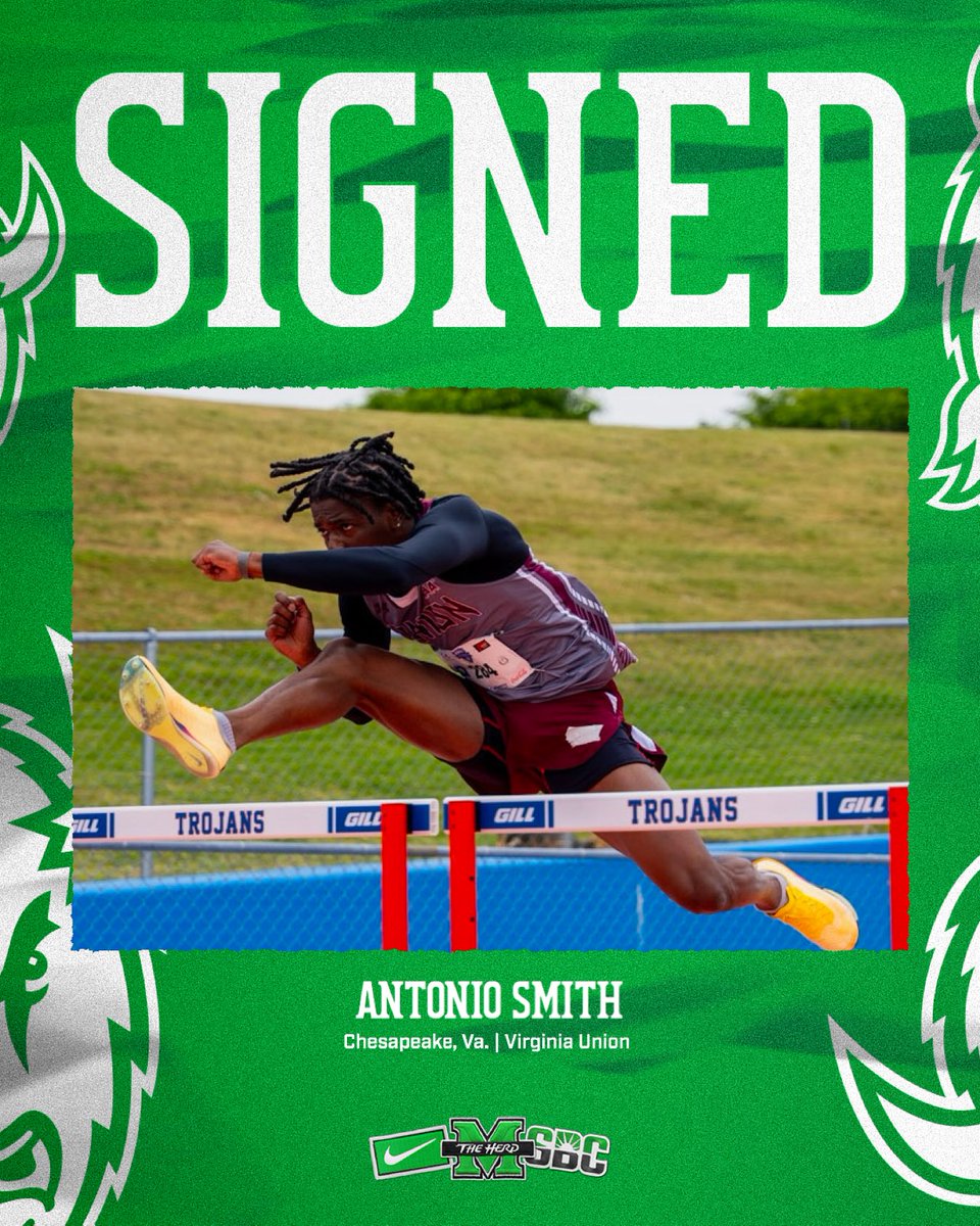 HerdTFXC's tweet photo. We welcome Antonio to the Marshall Thundering Herd ‼️⚡️ https://t.co/vlbUVZY9JN
