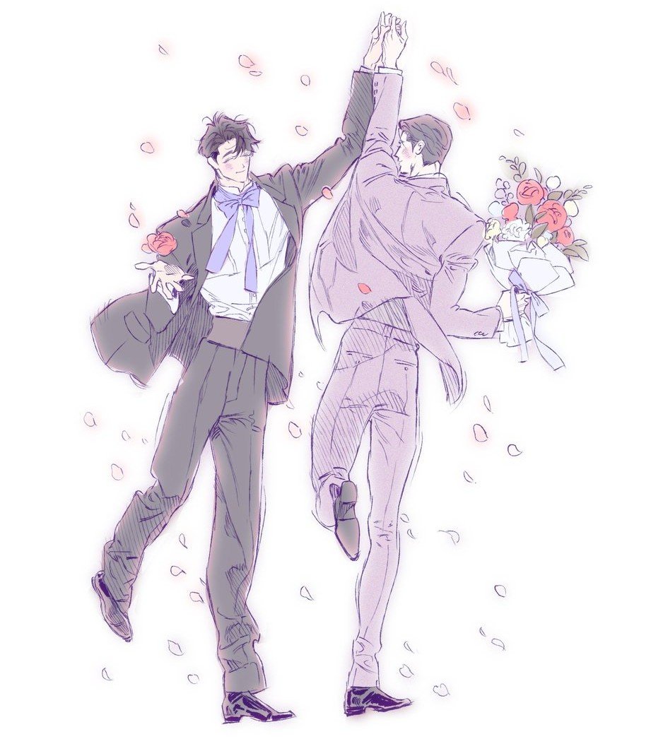 kiwisclouds's tweet photo. They got married 💗 https://t.co/fKYRNQZDIw