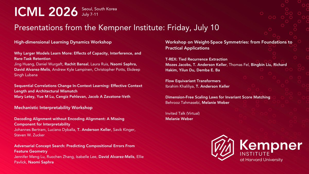 Kempner Institute at Harvard University tweet media