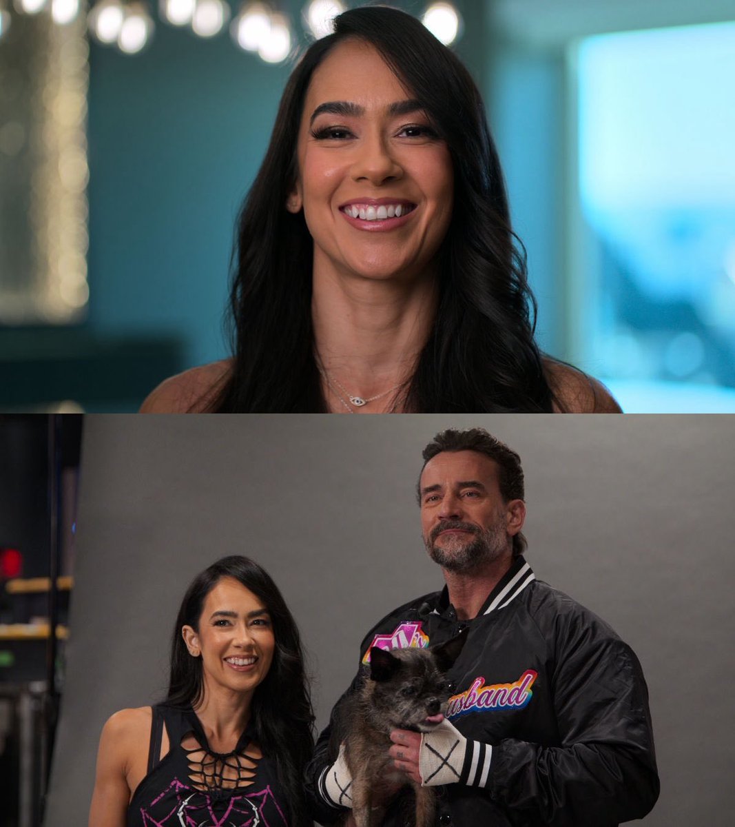 Teffo_01's tweet photo. AJ Lee and CM Punk Digitals from WWE Unreal Season 3!

Larry ❤️ https://t.co/TmwyPRFsrR