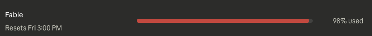 david_saint_'s tweet photo. Wait, there was a Claude reset?
It was slated to expire Friday at 3pm (as per the second image), but immediately after I hit 100% on the weekly limit, it reset.

Can someone else confirm? Or maybe I missed an announcement? https://t.co/qdoYwWLsM3