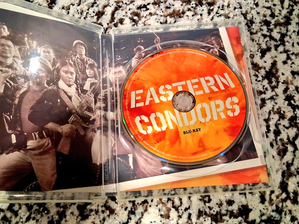 TheRonin22's tweet photo. Got a New pickup today. Gotta love Sammo Hung and Yuen Biao. I have been meaning to pickup Eastern Condors. So I'm glad to add to the collection #physicalmedia https://t.co/buSEZZUD8A