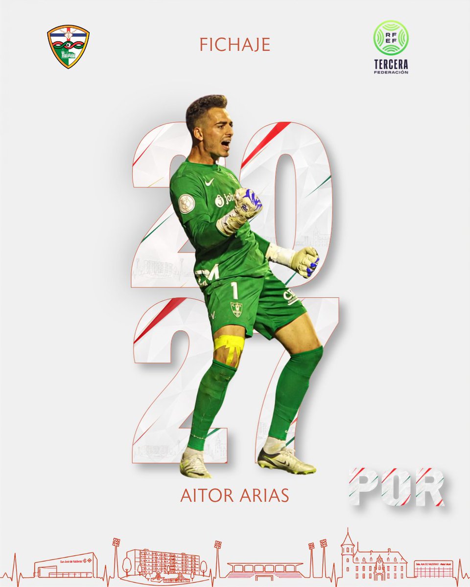 trivalvalderas's tweet photo. 🆕🔝 FICHAJE |

Aitor Arias (@1aitorarias) ya es nuevo jugador del @trivalvalderas para la 2026/2027.

Portero con experiencia, seguridad bajo palos y mucho oficio para reforzar la portería del club de Valderas. 🧤⚽

🔗 https://t.co/gg7i4dnuq9

#VamosTrival https://t.co/ETJvjZfISu