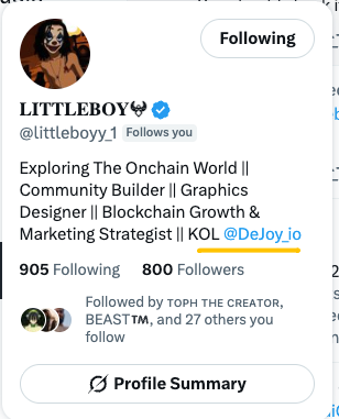 DeJoy_io's tweet photo. [Good news] 📢

I noticed that your X bios now feature DeJoy — this is a great way to help spread awareness and support the ecosystem. 🔥   @littleboyy_1 @JuxtH94128 @dbeast_001 @ipodsen 

In the future, once you have your own independent Space and a solid follower base, you can also add your DeJoy Space invite link to your X bio or website, just like our Fourth KOL.

He has already generated over $10,000 in revenue from his Space with around 150 followers by providing stock trading strategy insights to his community. This is a great example of how creators can build their own communities, provide value, and discover business opportunities — not limited to Web2 or Web3. 🚀

As a thank-you for the contributions of our four Builders, we will provide a small airdrop reward this week. 🎉

Keep building, keep growing! 💪🔥
#DeJoy #Community #Builder #Space