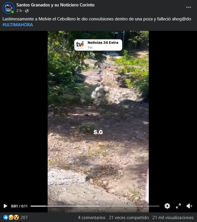 CiudadanoCo10's tweet photo. @DesaparecidosSV Para los que les encantan estas noticias y que a puro huevo quieren que el fallecido haya muerto producto de un asesinato, les dejo esto: https://t.co/GnZR9CS2sE