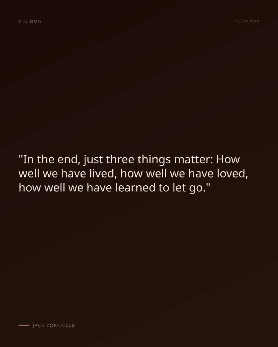 thenowapp's tweet photo. Words worth sitting with from Jack Kornfield.

https://t.co/CNpNO9r8Zg https://t.co/S30gwA2EnN