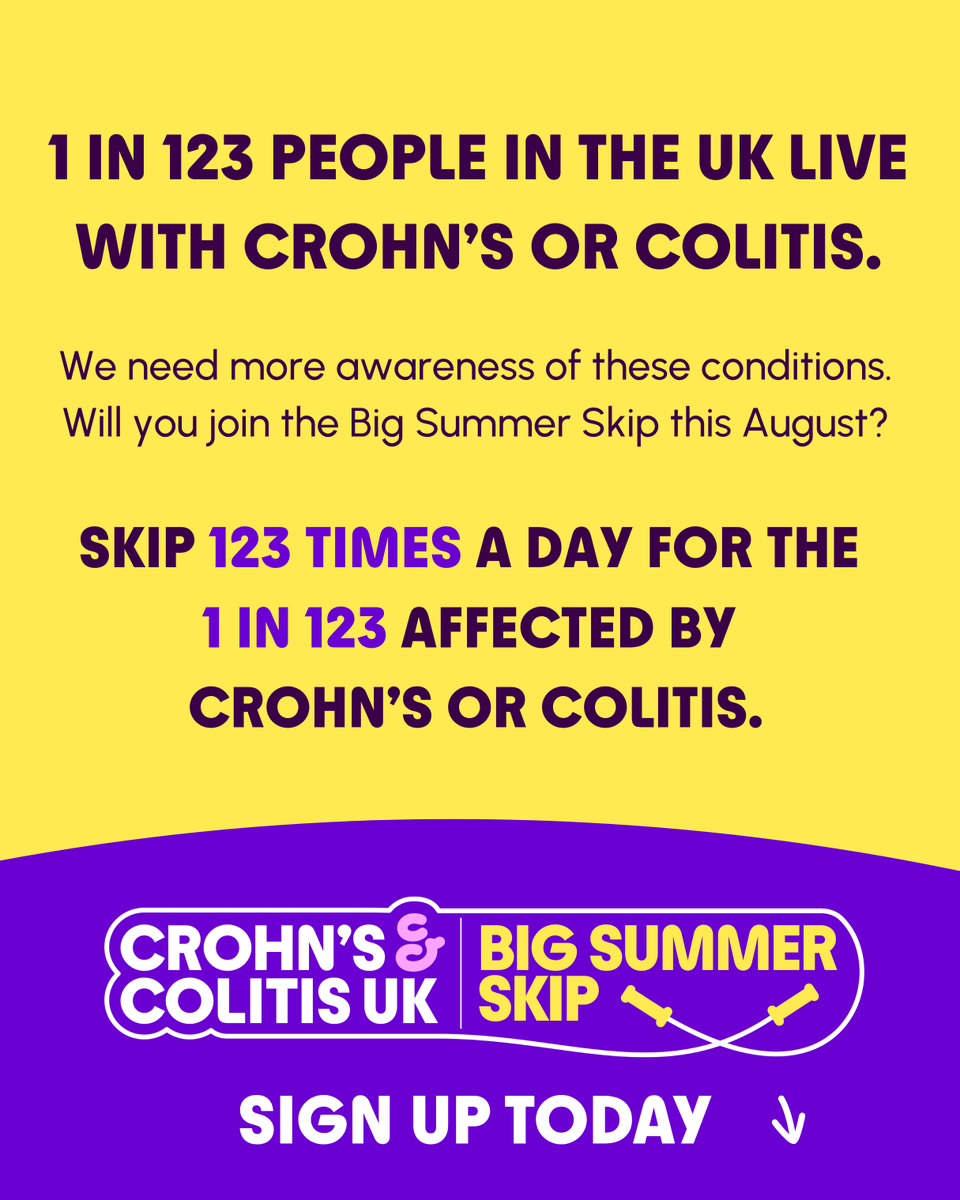 CrohnsColitisUK tweet picture