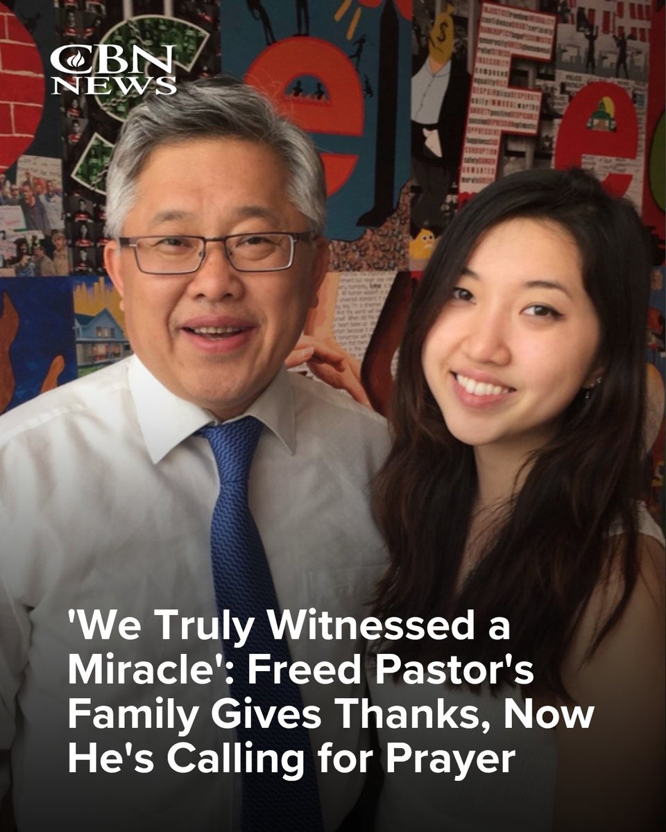 CBNNews's tweet photo. The family of a Chinese pastor released from prison is expressing thanks to President Trump and everyone who prayed and fought for his release. But Pastor Jin "Ezra" Mingri, who spent nine months in prison after Chinese authorities raided his church, is now issuing a critical call to prayer for 8 more church members still being held captive.

FULL STORY: https://t.co/C0MEf4BLQt