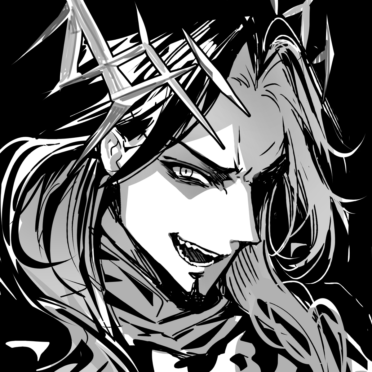 kiring_e2's tweet photo. 最近とがった歯が好きですね……… https://t.co/GBgSLDMu2l