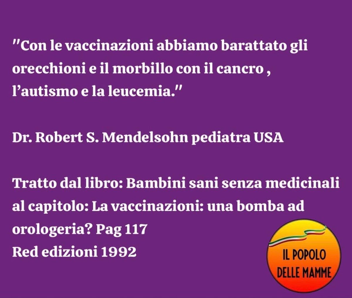 MarianoAmici's tweet photo. CONTINUIAMO A FAR MATURARE LE COSCIENZE.

 Avviene tutto questo perche’ lo dice la SCIENZAH ed anche perché essere al libro paga di BIG PHARMA è considerato un titolo di merito.

#marianoamici #amiciperlitalia #amicidiippocrate #covid19 #vaccinazioni #neonati #bambini https://t.co/XPNuIB2DQD
