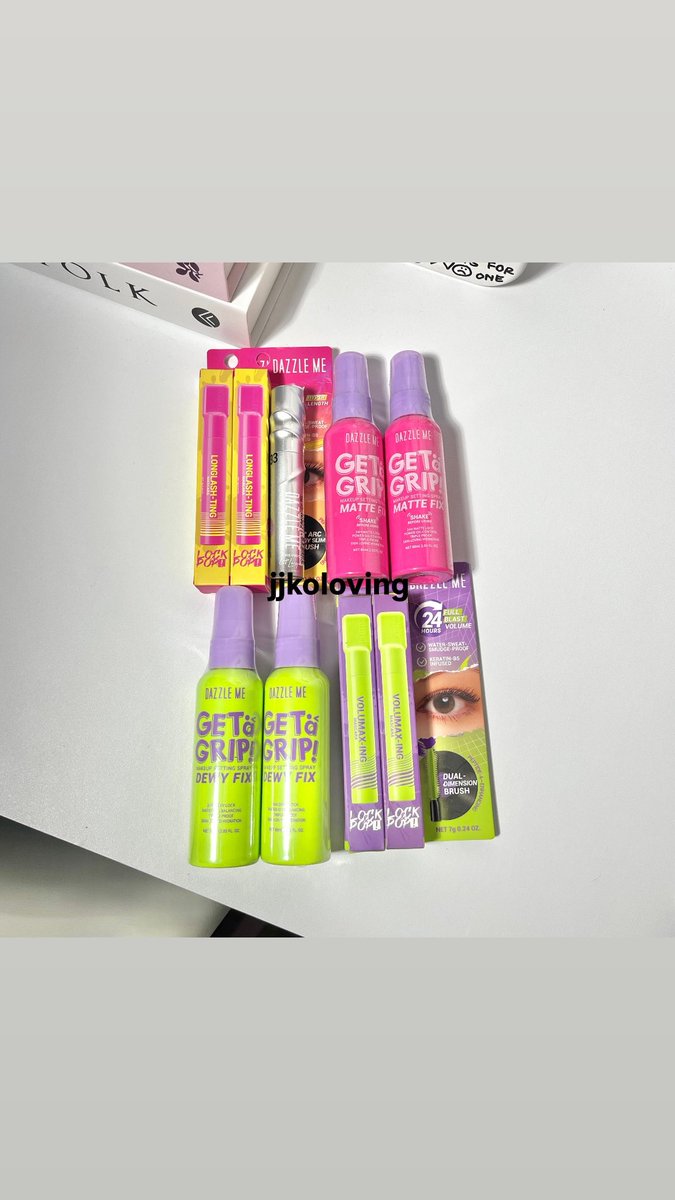 jjkoloving's tweet photo. wts 
setting spray dazzle me dewy &amp; matte
mascara volumax-ing &amp; longlash-ting
28.500 per/pcs
shopee vip 24500

https://t.co/Ta6P6T9Nv4 https://t.co/AbVNPcvfbQ