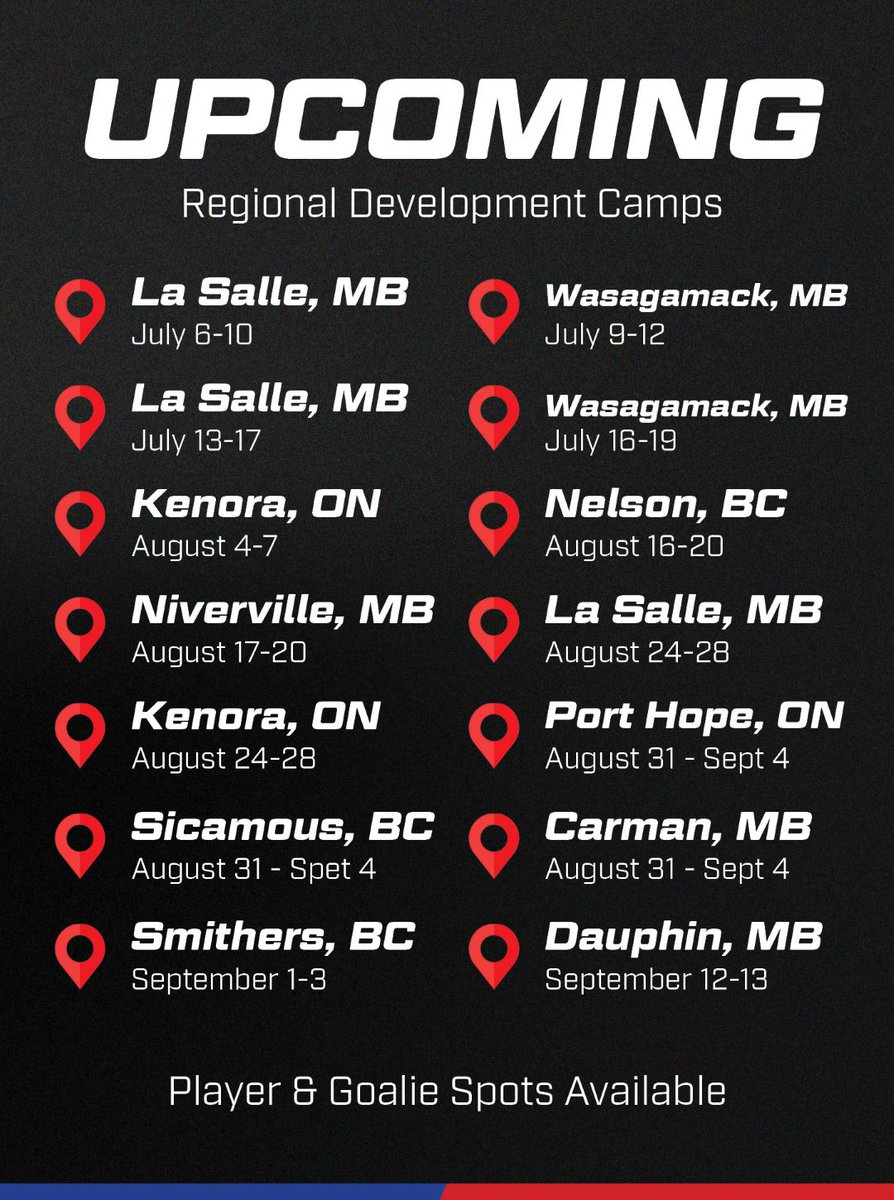 WEARERINK's tweet photo. 🏒 WASAGAMACK CAMPS

July 9-12 and 16-19, 2026

RINK Regional Development is growing - and we're just getting started. We're expanding across Canada, bringing player &amp; goalie development to more communities nationwide.
2w https://t.co/9MKHpG6CLC