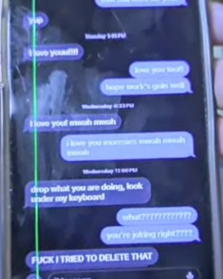baroncoleman's tweet photo. Your boyfriend has been gone 12 hours. You don't know where he went. He left earlier than usual that day. You testify he didn't text all day until 11p.

But at 4:33p, almost 6.5 hours before 11p, you randomly texted him you loved him and didn't say or ask anything else. https://t.co/3JwVK4fEHp