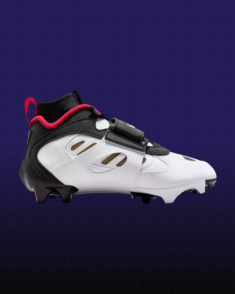 kicksonfire's tweet photo. Nike Diamond Turf 2 Cleat 49ers release July 13, 2026 for $210 via Kicksonfire app. https://t.co/dd6LFrW6LY https://t.co/6SBphnyE5d