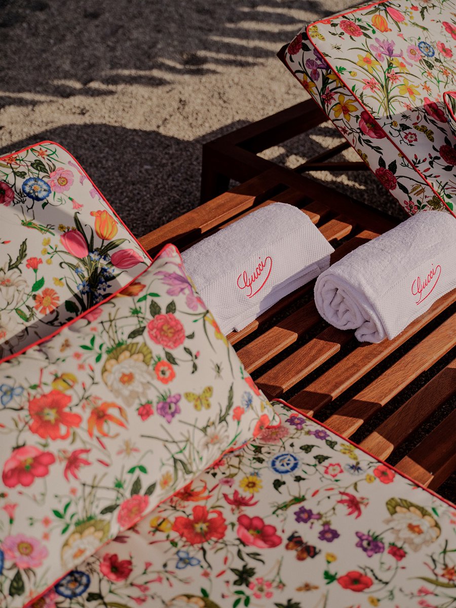 christi_highkey's tweet photo. Gucci wrapped a Monaco beach club in their Flora print. No ad. No placement. 

Why it worked: Environment, heritage, scarcity, organic content, ritual.

The brands that build environments outlast the brands that run campaigns.

#HighKeyMarketing #Gucci #LuxuryMarketing https://t.co/d8KIrtRarN