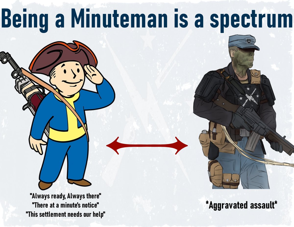 RoyalGuardian6's tweet photo. Back to back Minutemen art blowing up, We're SO back! https://t.co/liUh7tKV0M