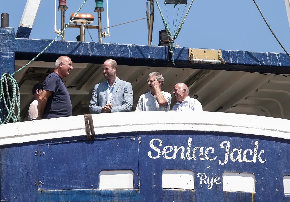 KensingtonRoyal's tweet photo. Highlighting the fishing community and the vital work of local youth-led organisations in Hastings https://t.co/tIKyWWwQDx