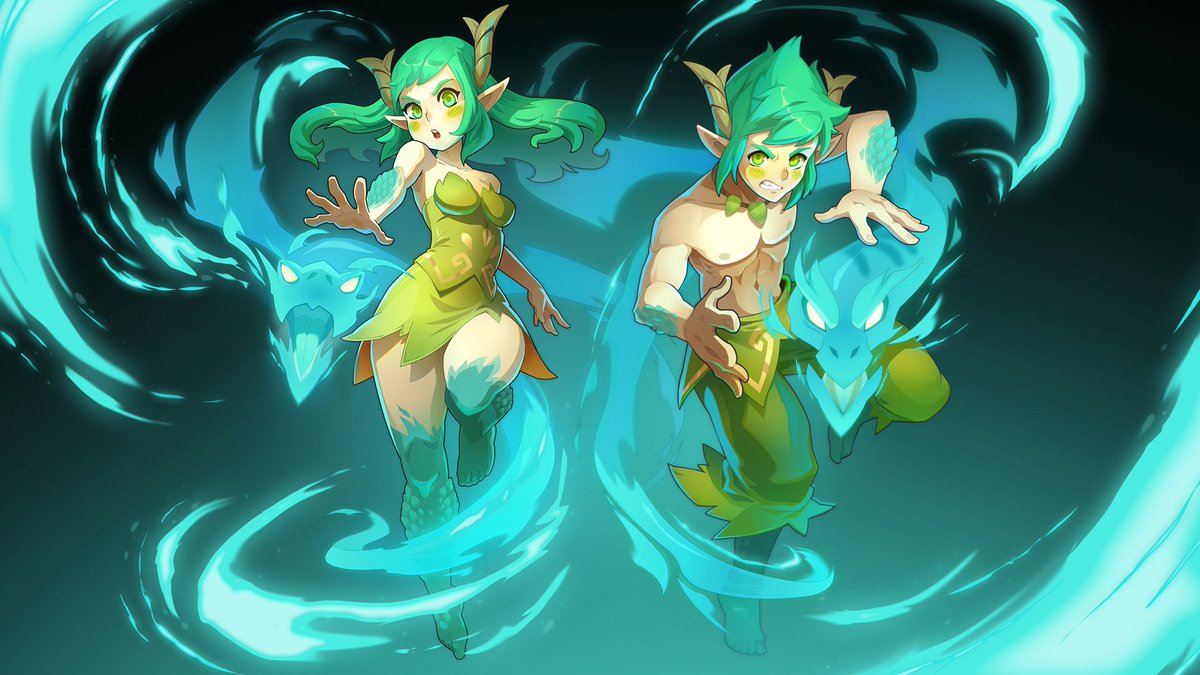 Childarksat_T_T's tweet photo. Atención! Atención! Nueva clase anunciada en la Ankama convention! Las Beliades, aun no hay fecha pero sale este año @ES_DOFUS https://t.co/ckFOD0pF7Z