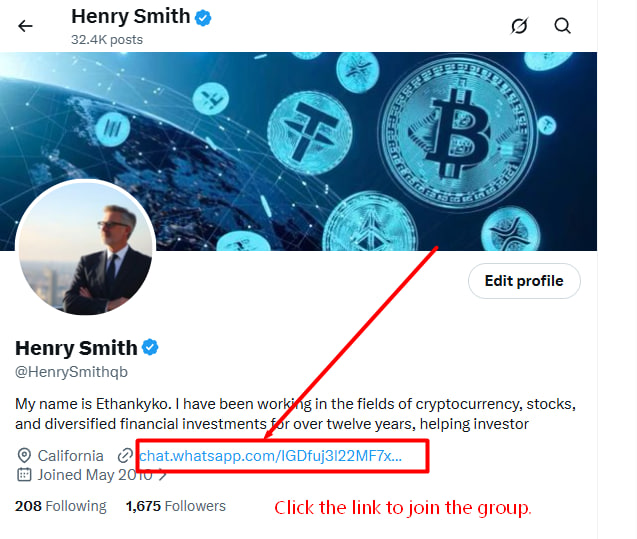 HenrySmithqb's tweet photo. A WhatsApp community designed specifically for #Crypto holders is now live!
We invite all #Crypto investors to join this exclusive group. We will provide 3–5 trading signals daily, discuss market trends, and share the latest updates.
Click the link in my bio to join.
#Zilliqa
#Harmony