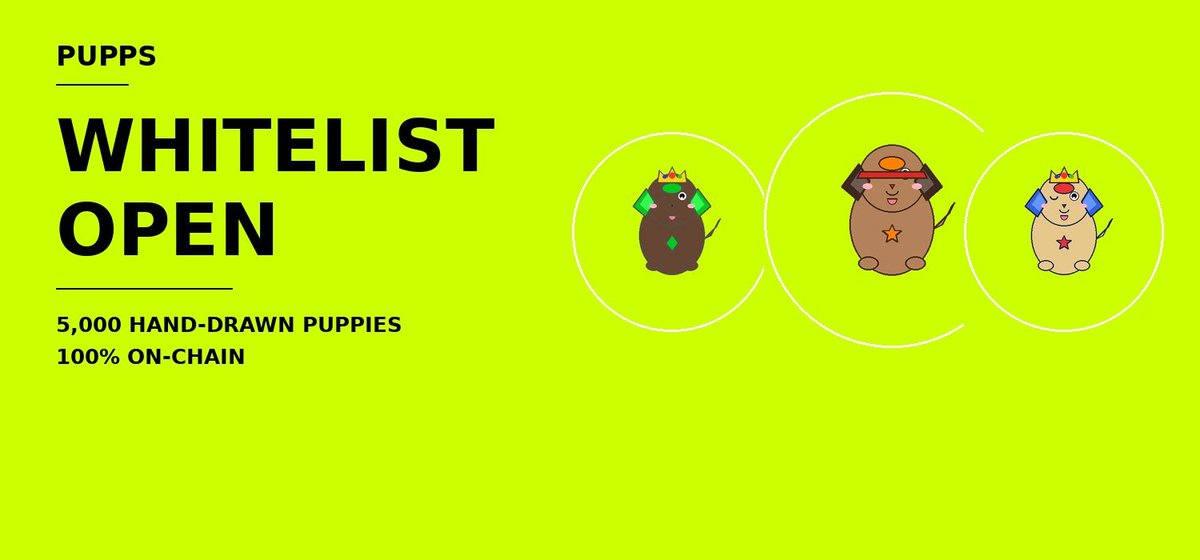 PuppsHood_'s tweet photo. 𝗪𝗵𝗶𝘁𝗲𝗹𝗶𝘀𝘁 𝗢𝗽𝗲𝗻𝗲𝗱 𝗻𝗼𝘄!

Grab your spot : https://t.co/ri1vilcBea

The time has come, cute puppies are looking for owners, get them and adopt them. 

spot are limited. https://t.co/cwXxREho1S