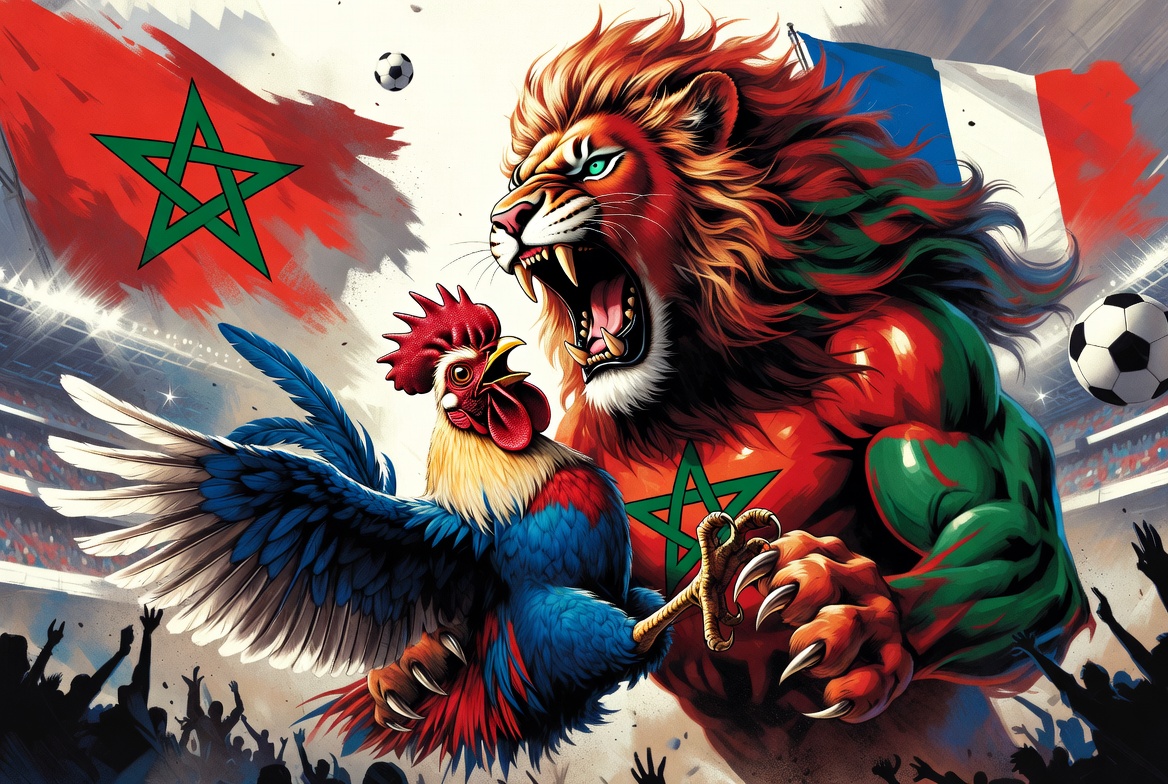 smartcitizen101's tweet photo. Time to revenge.

🇫🇷 0 - 1 🇲🇦

France vs Morocco https://t.co/P2Rkmwi9Ca