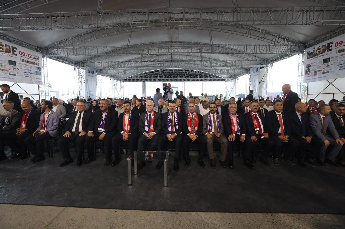 baskanozdemirr's tweet photo. İstanbul’da Niğde havası esmeye resmen BAŞLADI 😎

Niğde Tanıtım Günleri

🗓️ 09-12 Temmuz 2026
📍 Atatürk Havalimanı Millet Bahçesi’nde 🙋🏻‍♂️

Tüm hemşehrilerimizi ve Niğde’nin kültürünü yaşamak isteyenleri bekliyoruz ☺️ https://t.co/MDGkccq7Fq