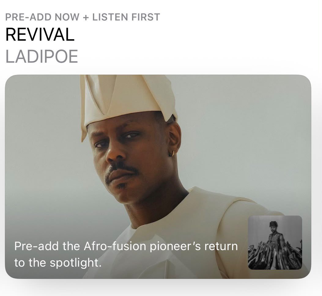 LadiPoe's tweet photo. Pre Save my album https://t.co/eGhwo9kZNt