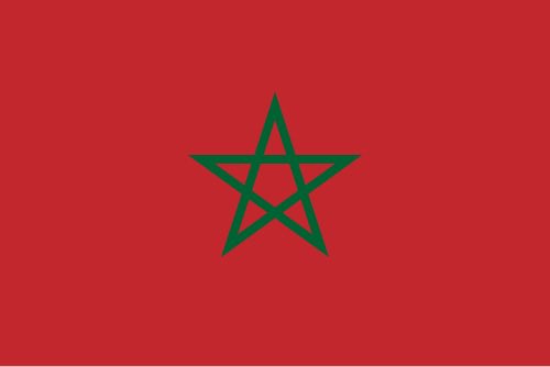 Rybitzky's tweet photo. Krótkie #FunWithFlags przed dzisiejszym meczem Francji z Maroko #FRAMOR. Flaga Maroka jest jedną z dwóch na świecie zawierającą pentagram (druga to flaga Etiopii). Zielony pentagram ma symbolizować 5 filarów islamu. Taki wzór flagi został wprowadzony w 1915 roku. https://t.co/8bHsUVatdI