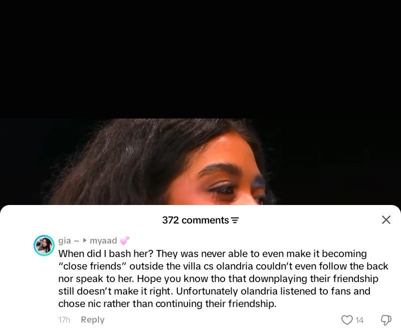 MaraLandria's tweet photo. Olandria is the devil for not continuing friendship with Cierra. Olandria is the devil for not continuing friendship with Chelley. Olandria went to Fiji to only find friendships, apparently. She doesn’t deserve to find love. She should have never spoken to Nic. https://t.co/dswmNDk5IF