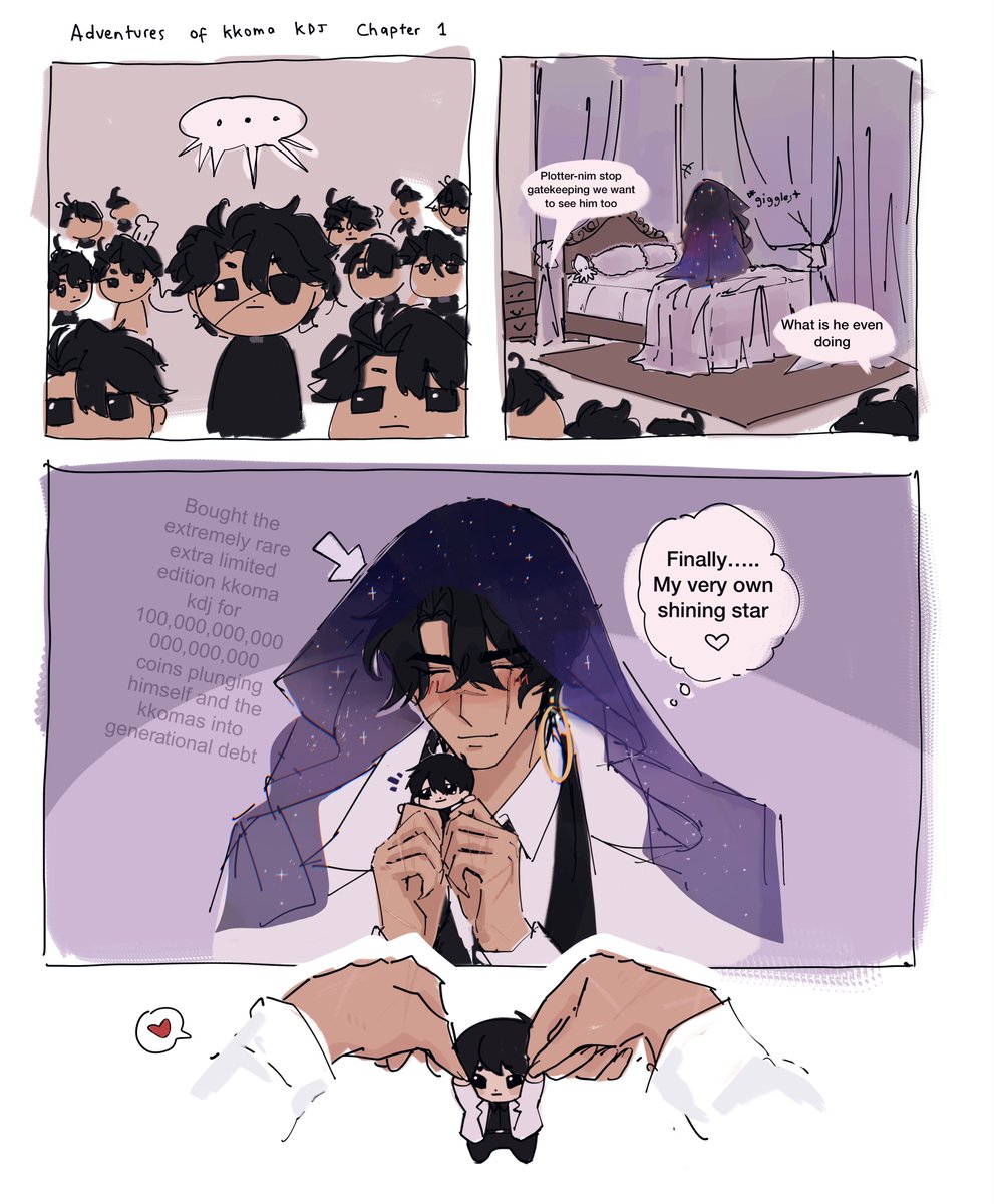 kono_yogurt's tweet photo. A short comic about SP and kkoma Kdj ˆ-ˆ https://t.co/HdBnQAG4TO