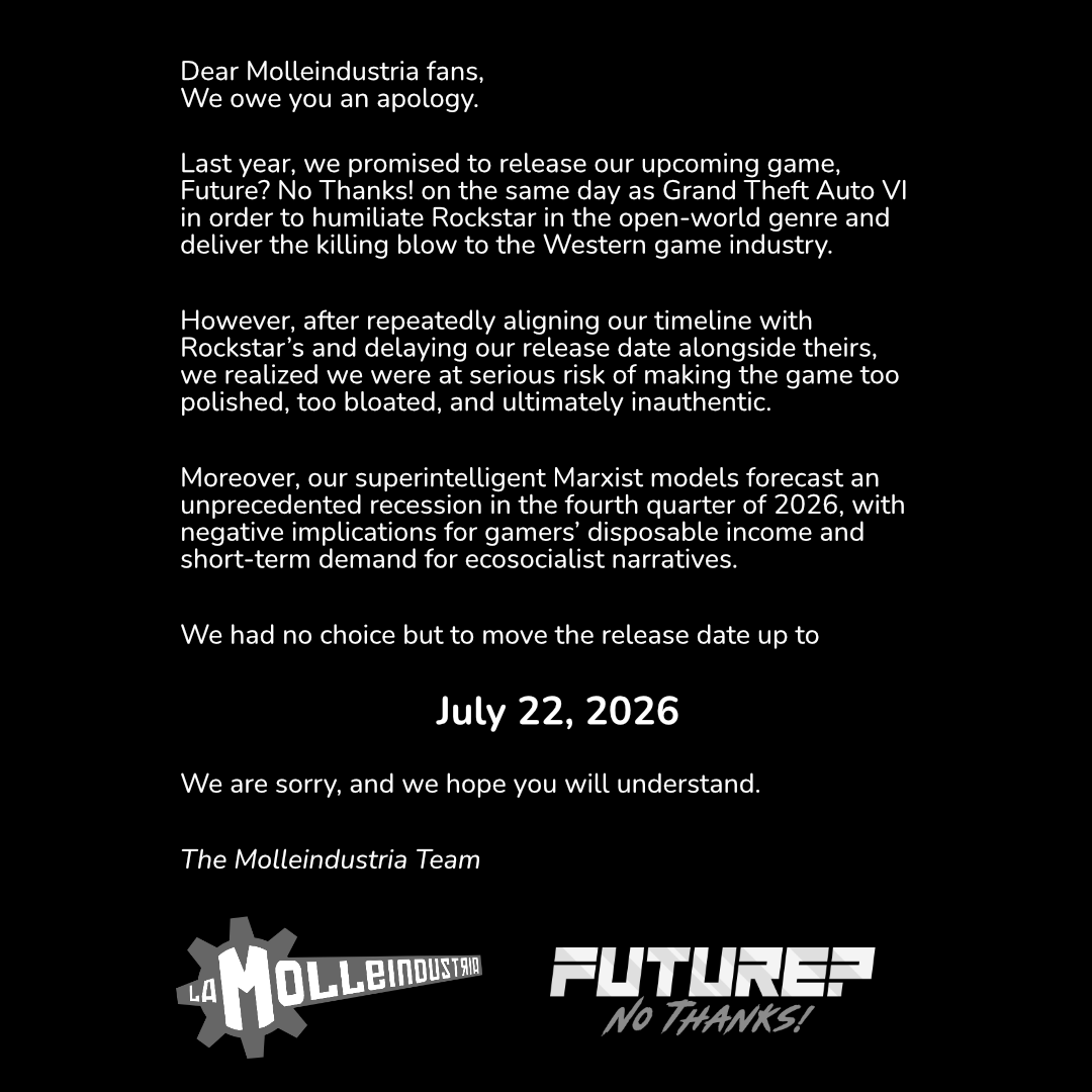 molleindustria's tweet photo. We owe you an apology https://t.co/fVVNFdkool