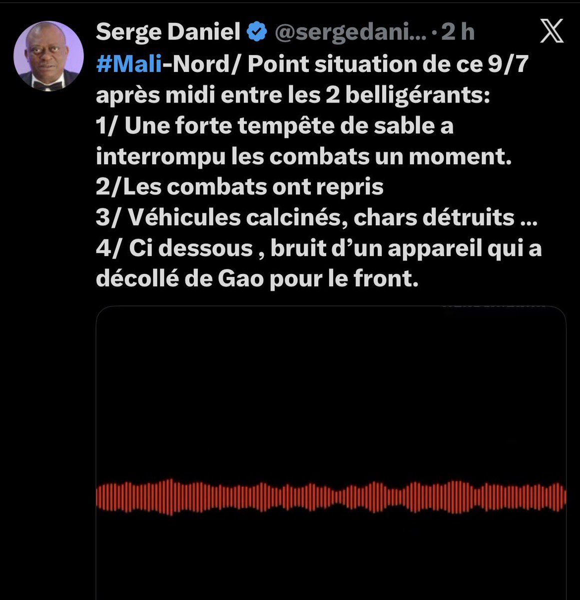 RvolutiondAfri1's tweet photo. #Mali 
Regardez le connard de crapaud 🐸 entrain de raconter du n’importe quoi. Il n’a même pas Honte ! https://t.co/o33jal1WVq