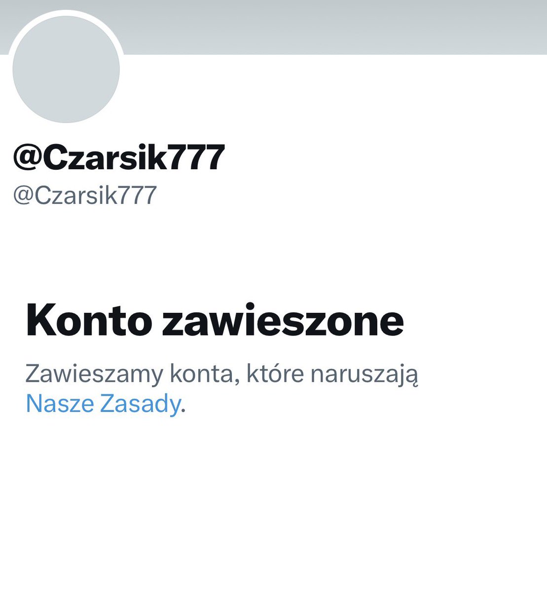 FlameMalmed's tweet photo. Zawiesiliśmy konto hejtera, degenerata i #vatnik’a 🇷🇺💩

@ Czarsik777 

ponieważ za jego pośrednictwem doszło do naruszenia naszych zasad dotyczących zakazu zachowań nacechowanych nienawiścią.

TAK KAŻE OBYCZAJ 👊💥
Dziękuję wszystkim za pomoc 🤗
#SprzatamyX
#HateStop https://t.co/EC85ROTDXf