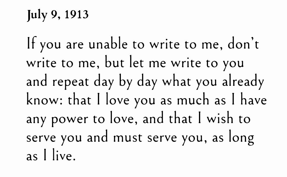 NostosLit's tweet photo. ― Franz Kafka, Letters to Felice https://t.co/DSqNV2t2eT