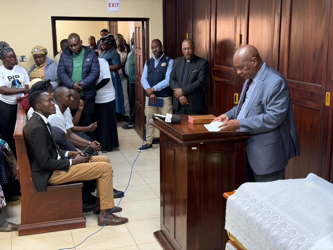 mpslswzim's tweet photo. Today, Hon. Minister Edgar Moyo joined the Bulawayo community in bidding farewell to veteran journalist and Sunday News Assistant Editor, Mkhululi “Mkhays” Sibanda who passed away on July 3, 2026 at Mater Dei, aged 55.

 Bulawayo has lost a son, the Newsroom has lost a voice that told our stories with pride, truth and heart.
 Rest in Peace, Mkhays. Your pen may be still, but your stories live on.