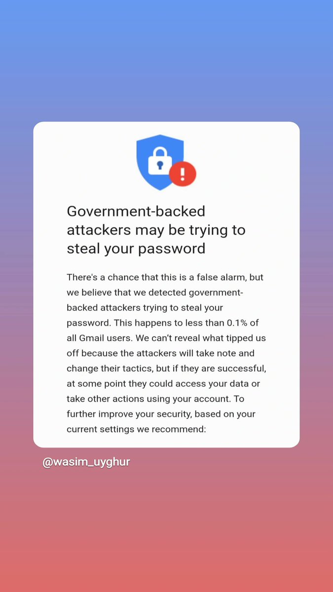 ius1933's tweet photo. Security update from the Indian Uyghur Society: 🛡️

​Over the past few days, our accounts have targeted by phishing and hacking attempts. We want to reassure everyone that our security measures are robust, and our accounts are safe.

​Please stay vigilant https://t.co/uM37Tz5opy