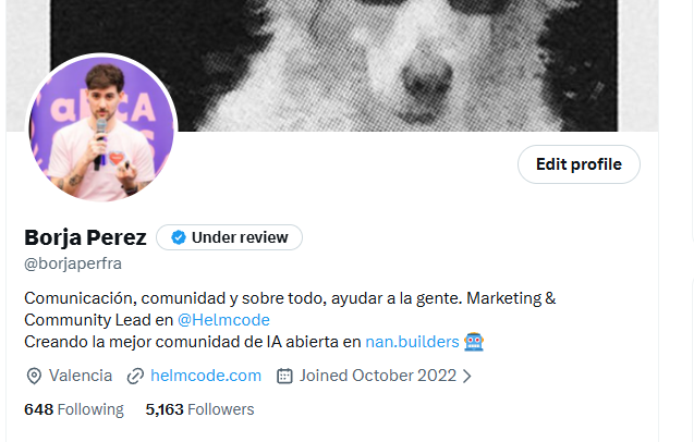 Borja Perez tweet media