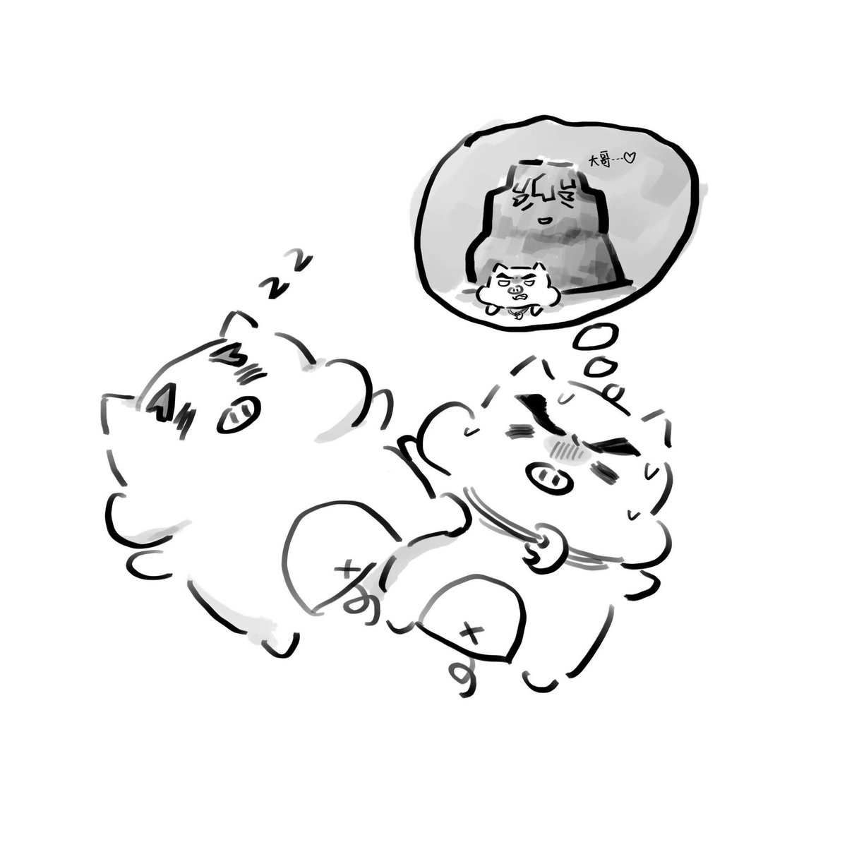 AtAi______'s tweet photo. 哼哼哼我就这样到处发vocame画给我的小猪两枚。 https://t.co/0I4Gq41mb4