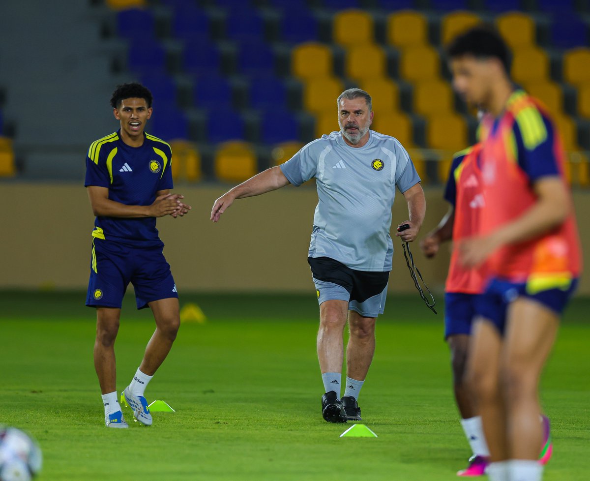 AlNassrFC's tweet photo. نعمـل .. بإشـراف آنج 🫡 https://t.co/wiiugE9rN6