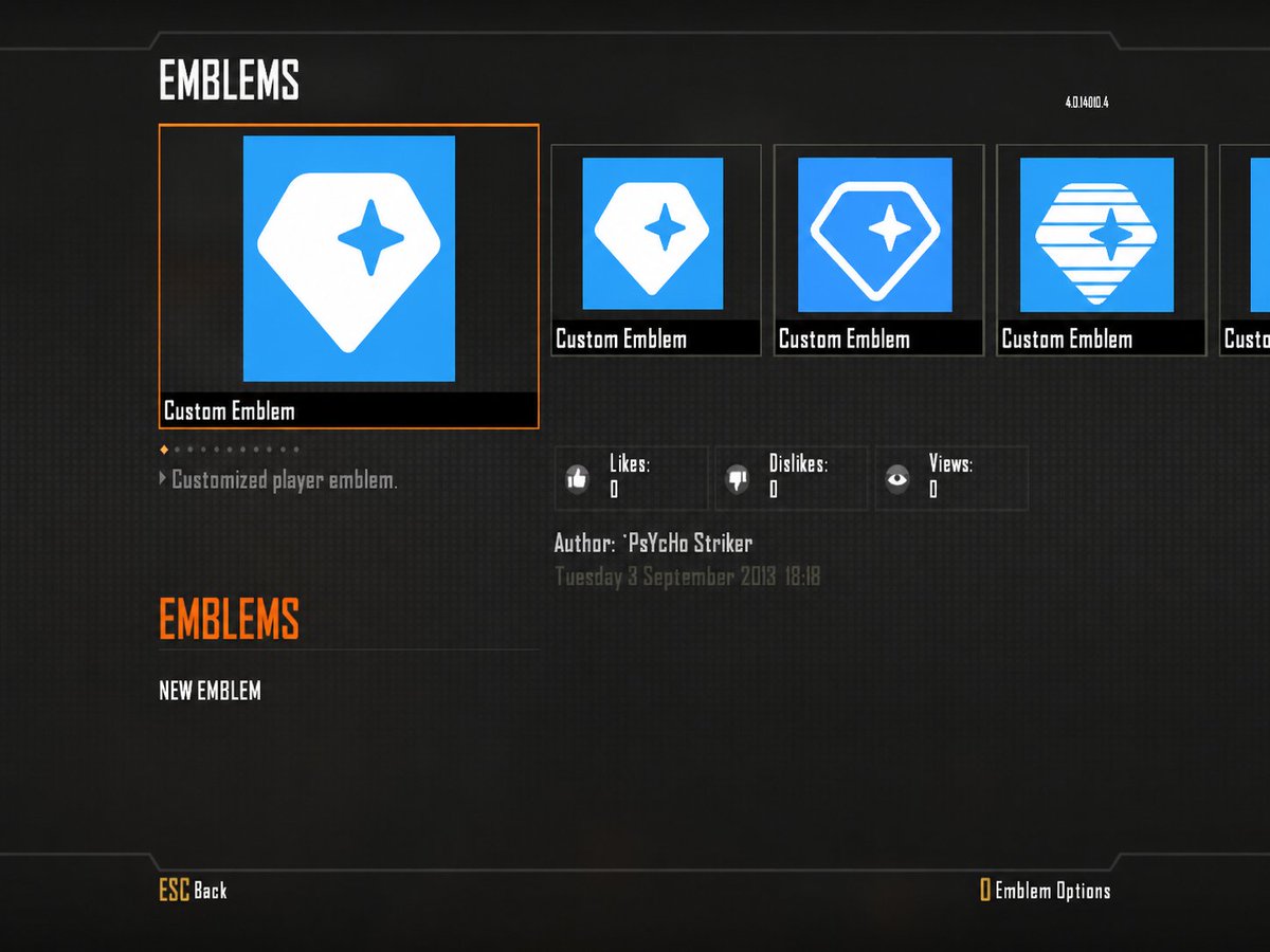 toncommunity's tweet photo. I already got my custom emblem sorted in BO2 https://t.co/S6TePCvIi2