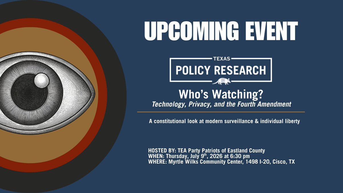 TheALFreePress's tweet photo. Imagine an event about Technology & Individual Liberty in #Alabama hosted by a real "conservative" policy organization / Think Tank.
#ALpol https://t.co/hs1LzCpLA8