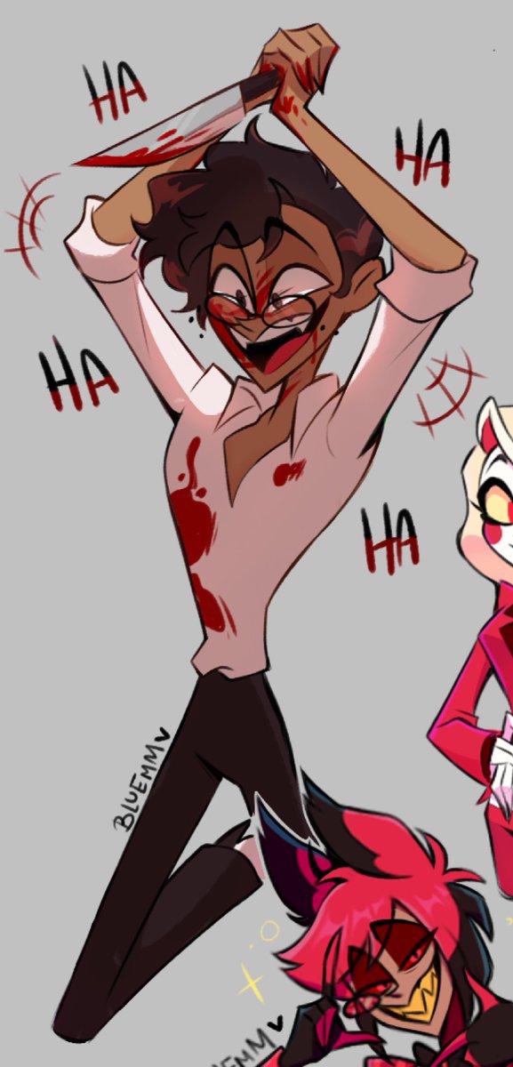blublu_awo123's tweet photo. Magma time 🎨💖
#hazbinhotel #alastor #lucifer #charlie https://t.co/90xPETU7Od