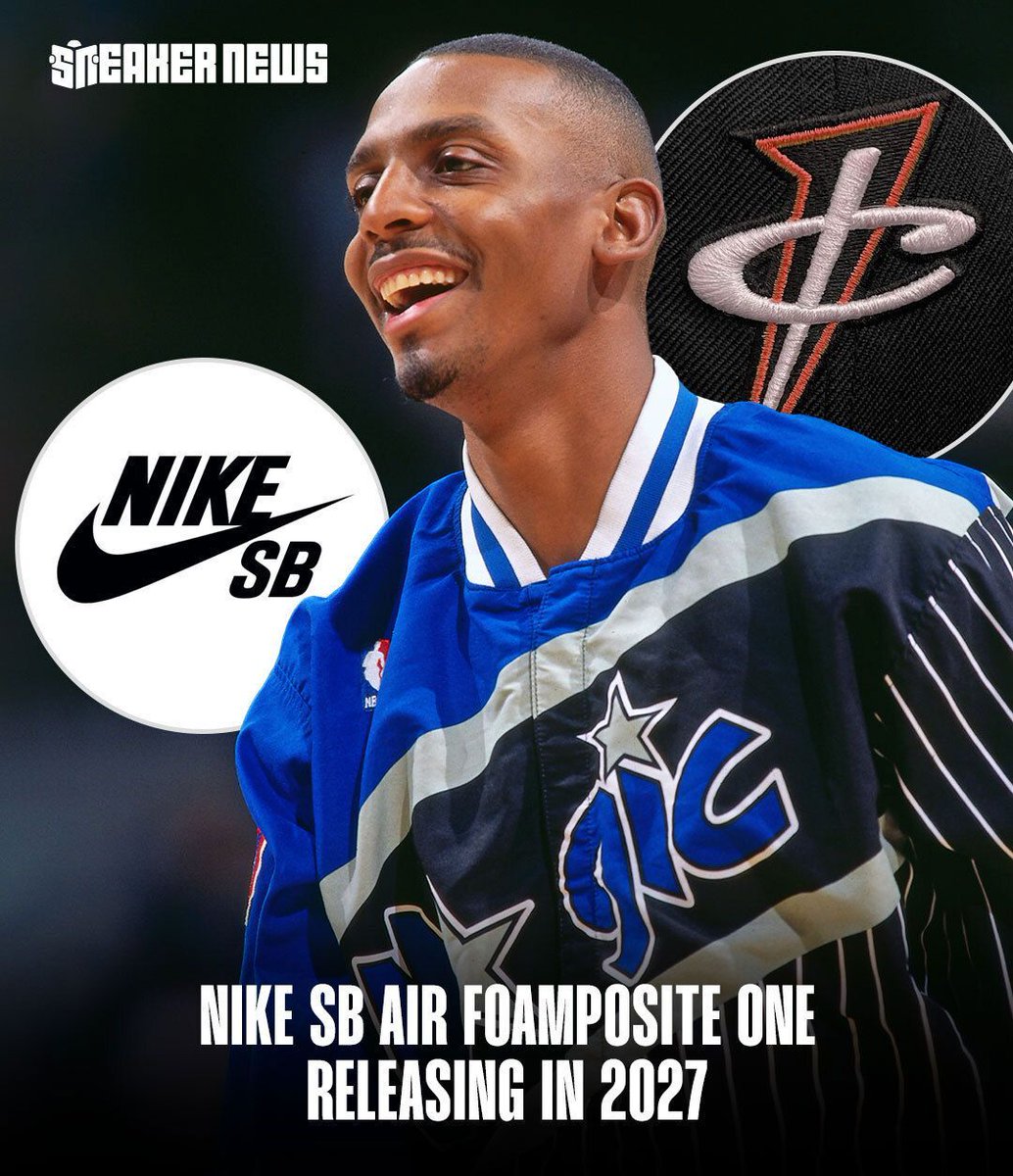 SneakerNews's tweet photo. BREAKING: Nike SB x Air Foamposite One releasing in 2027

Full story >> https://t.co/akrMexR7A1 https://t.co/Ptt8hpOKFX