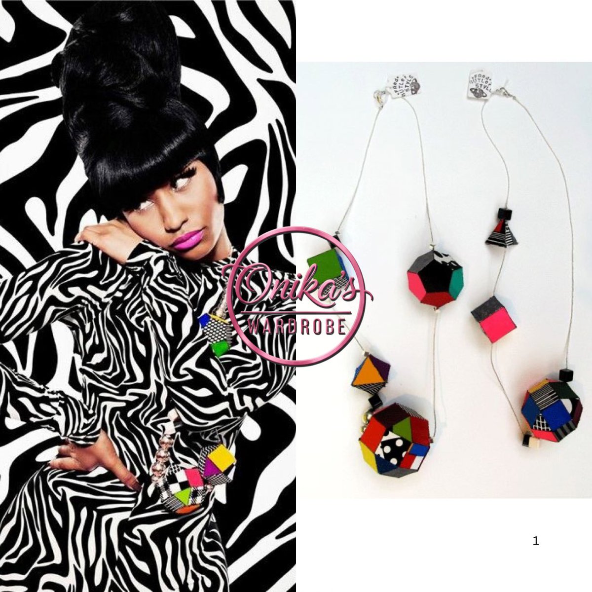 onikaswardrobe's tweet photo. NME Magazine (2011)

Nicki Minaj wearing Giuseppe Zanotti multicolor satin and patent leather platform sandals and a necklaces are by Fred Butler Collection Time (Lazy Oaf) 
#nmemagazine #nickiminaj #FredButler #PinkFriday #GiuseppeZanotti https://t.co/E5TuHxqBOl