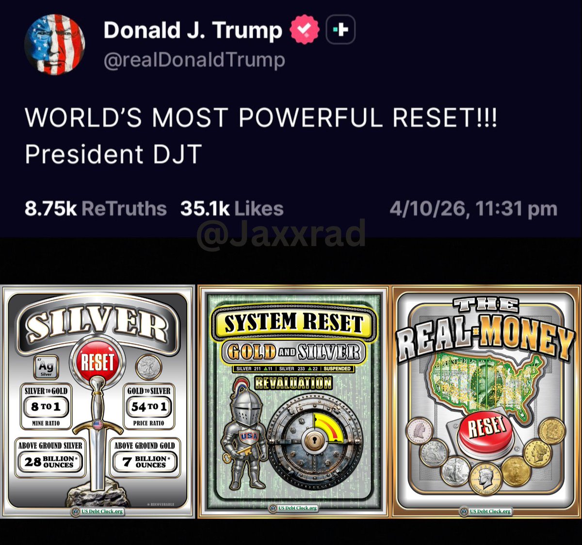 BrandoIncognito's tweet photo. 404 STATUS 😎

WORLDS MOST POWERFUL RESET!!! = 404
A THE STORM IS UPON US HIDDEN MESSAGE CLICK 404
COME LORD JESUS AND TAKE YOUR PEOPLE HOME 404
YOU NEED THE HOLY SPIRIT TO CRACK THE CODE 404
TOTAL ECLIPSE
TOTAL ECLIPSE
TOTAL ECLIPSE 404 https://t.co/m60ps7dL5m