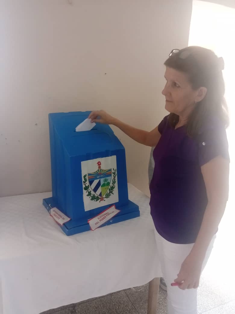 MeiselC35033's tweet photo. 🗳️ Tuvo lugar en el día de hoy la elección de cargo vacante del  Presidente de la AMPP en el municipio de #SantoDomingo con resultados satisfactorios. 
#JuntosPorLaDemocracia #CENCuba https://t.co/SxmACAhqbE