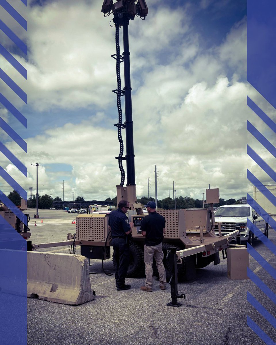 CBPOpsSpprtEAC's tweet photo. Detect, identify, track, and mitigate – all in a day’s work for the Counter Unmanned Aircraft System (C-UAS) program. @CBP is using C-UAS tech around the country to prevent illegal activity and surveillance during the FIFA World Cup 2026™ events🦺👏 #NoDrones #CBPxFIFA2026 https://t.co/yoSH61z0iv